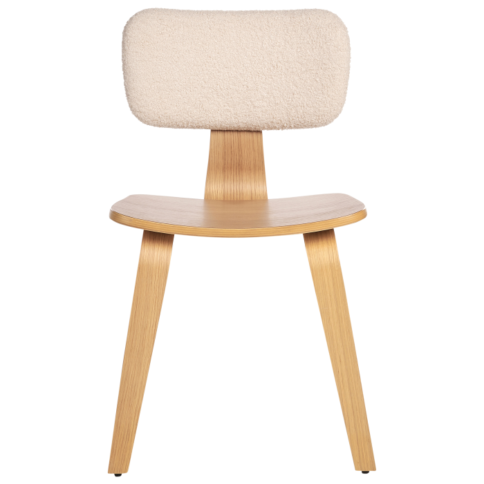 Set de 2 scaune dining LUCINDA Lemn Maro deschis [6]