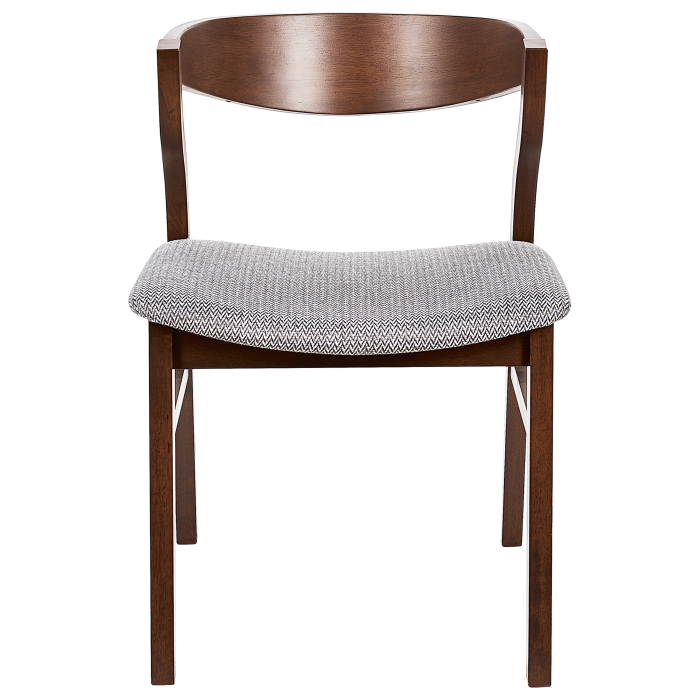 Set de 2 scaune dining MAROA Lemn Gri deschis [5]