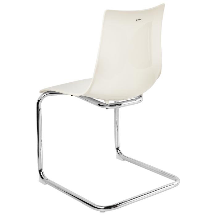 Set of 2 Chairs MARSHALL dining chair Off-white [6]