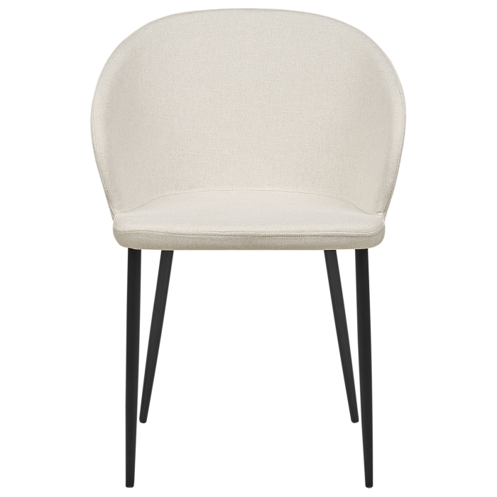 Set de 2 scaune dining MASON Bej deschis [5]