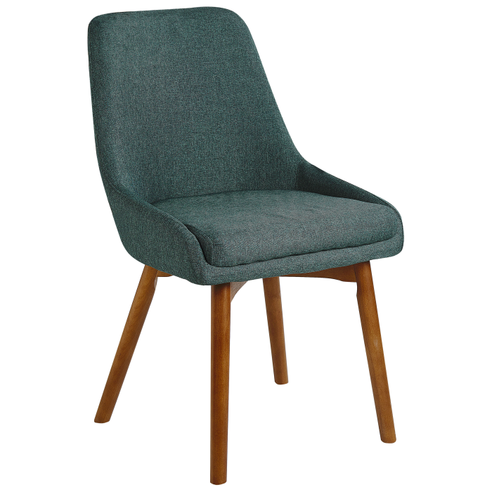 Set of 2 MELFORT Dining Chairs Dark Green [5]