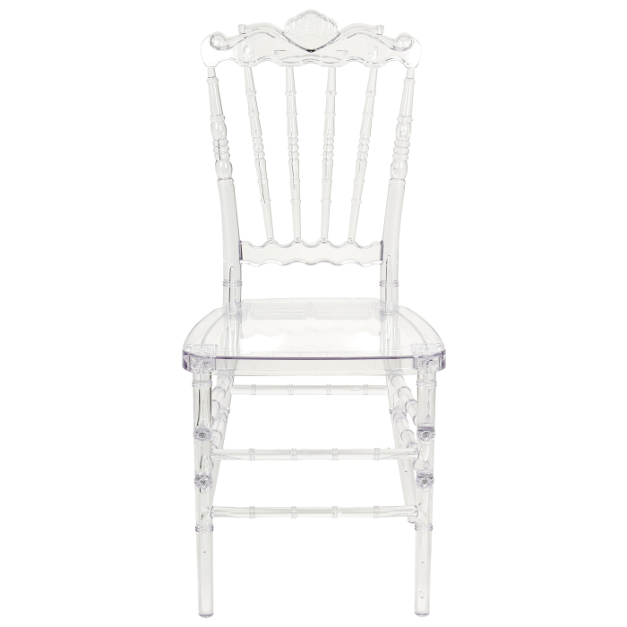 Set of 2 MENDON dining chairs Transparent [5]