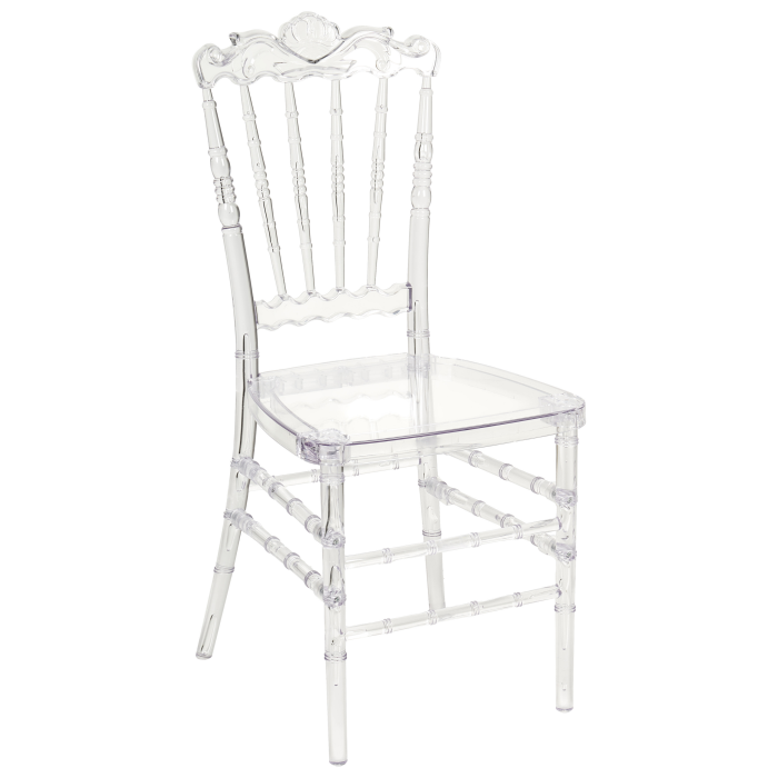 Set of 2 MENDON dining chairs Transparent [4]