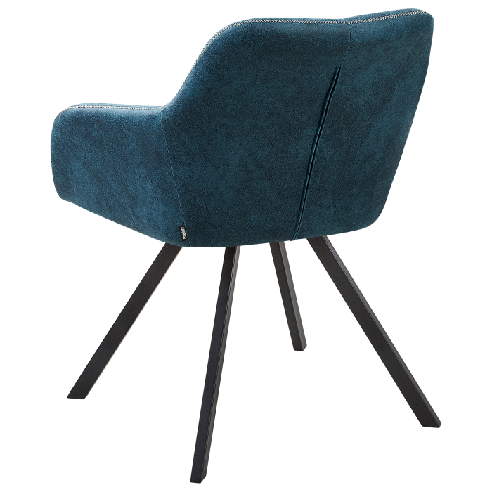 Set de 2 scaune dining MONEE Albastru marin [6]