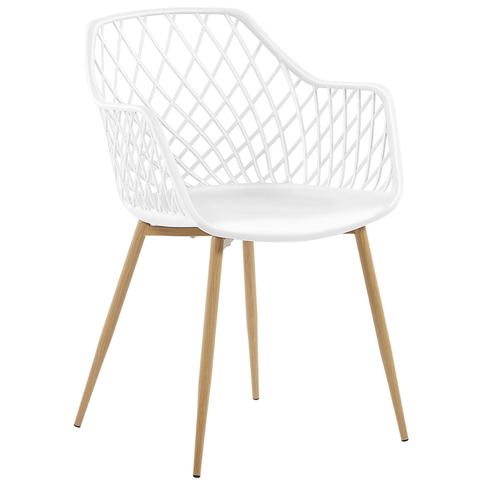 Set de 2 scaune dining NASHUA Alb [4]