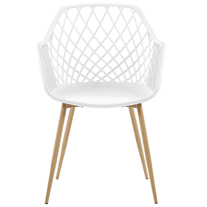 Set de 2 scaune dining NASHUA Alb [5]