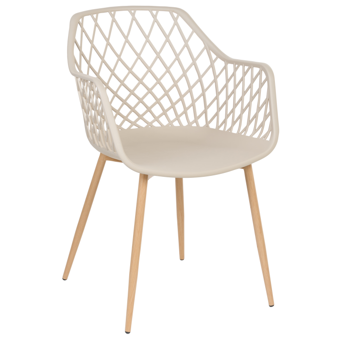 Set de 2 scaune dining NASHUA Bej [4]