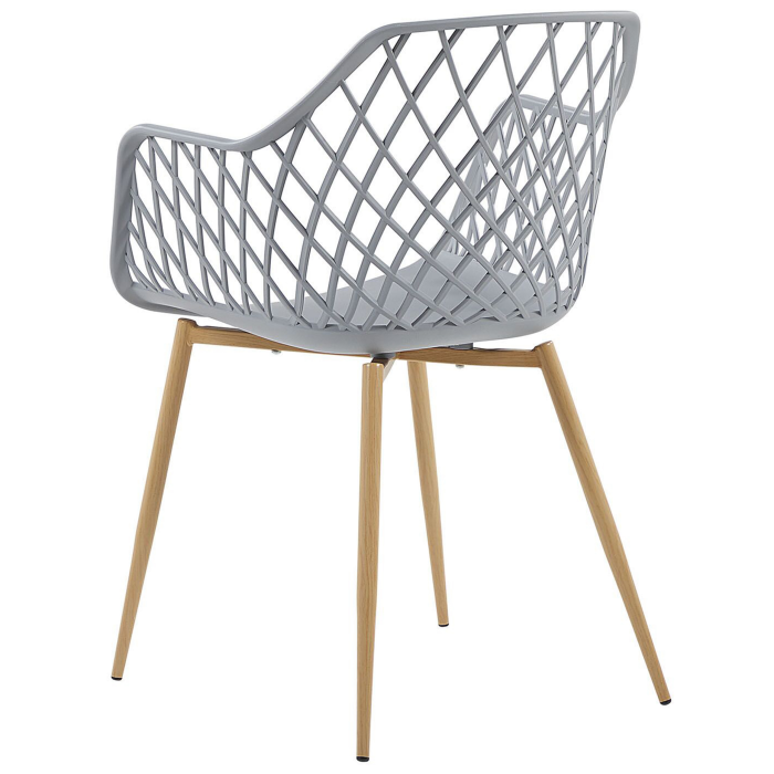 Set de 2 scaune dining NASHUA Gri deschis [6]