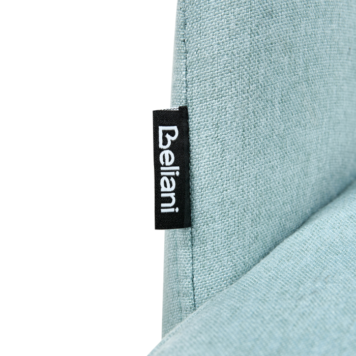 Set de 2 scaune dining PENNY  Albastru deschis [8]