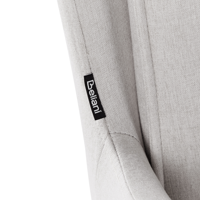 Set de 2 scaune dining Pivotant AVELAR Bej deschis [9]