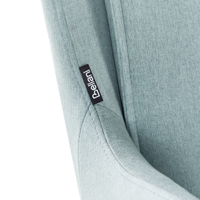 Set de 2 scaune dining Pivotant AVELAR Verde mentă [9]