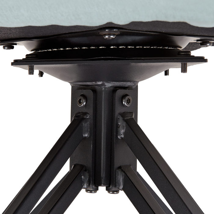 Set de 2 scaune dining Pivotant AVELAR Verde mentă [10]