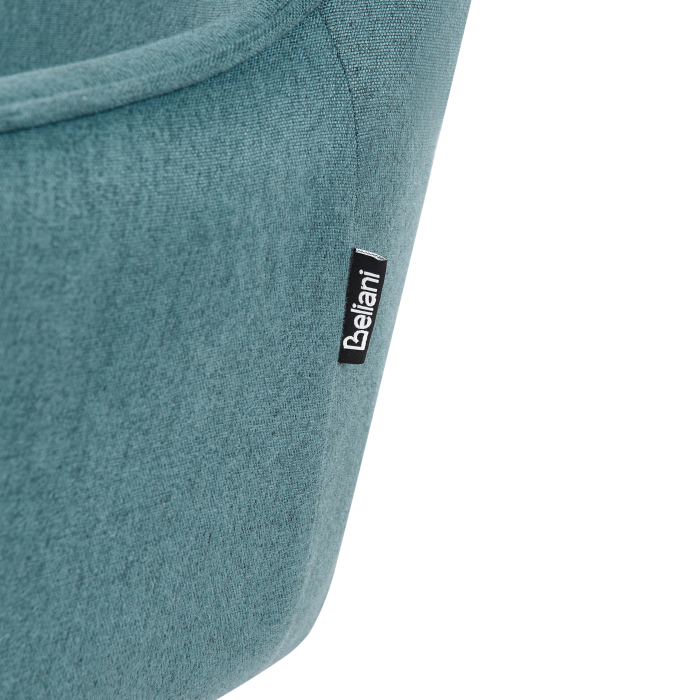 Set de 2 scaune dining Pivotant JODAR Albastru verzui [8]