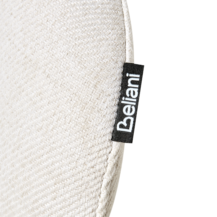 Set of 2 OVALO Dining Chairs Swivel Off-white [9]