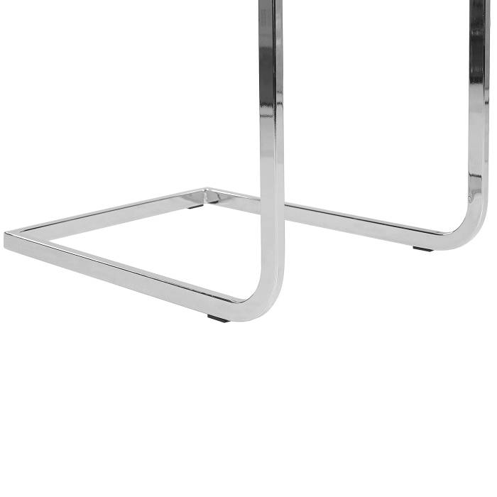 Set de 2 scaune dining ROCKFORD Catifea Gri [8]