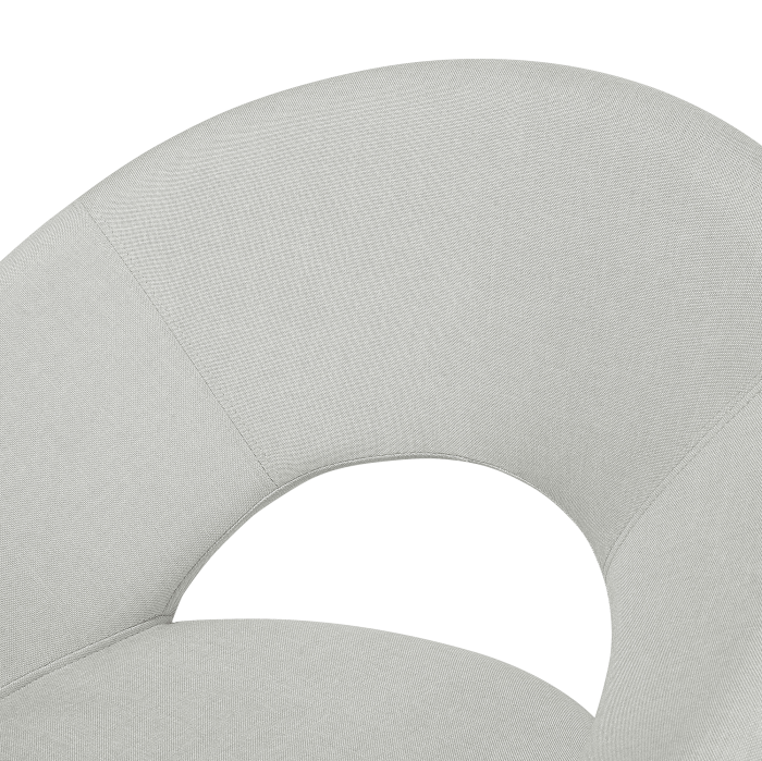 Set de 2 scaune dining ROSLYN Gri deschis [10]