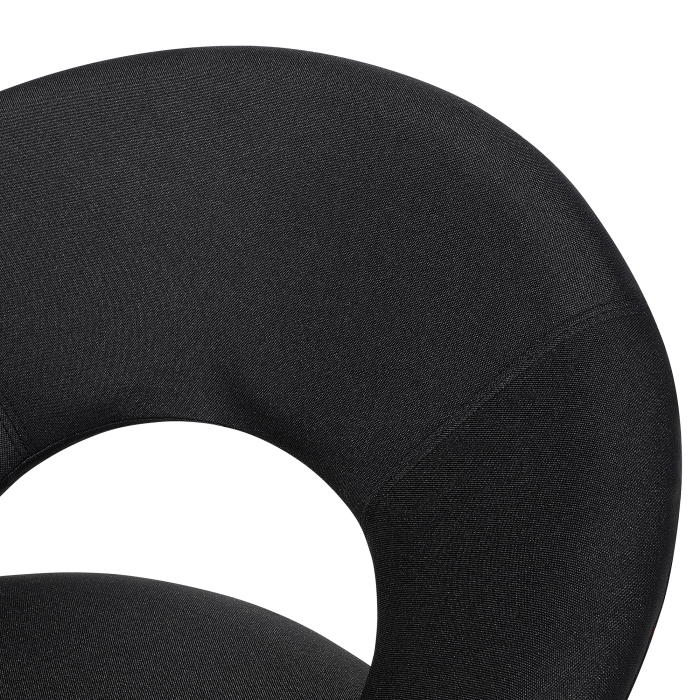 Set of 2 dining chairs ROSLYN Black [11]