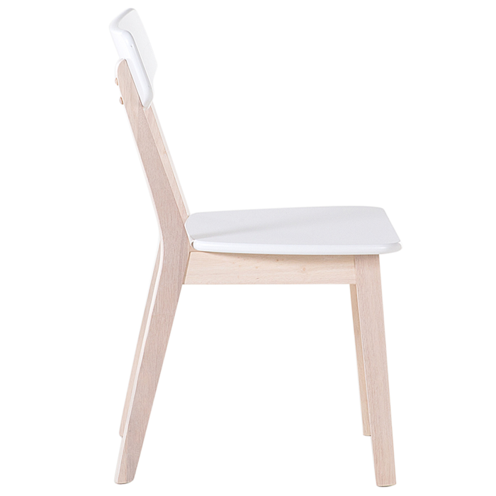 Set of 2 dining chairs SANTOS White [5]