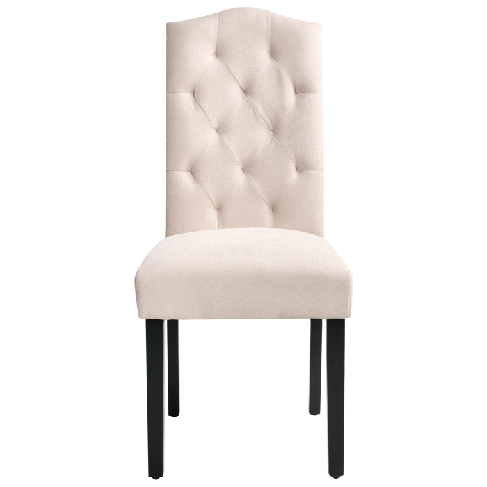 Set of 2 dining chairs SHIRLEY Light Beige [5]