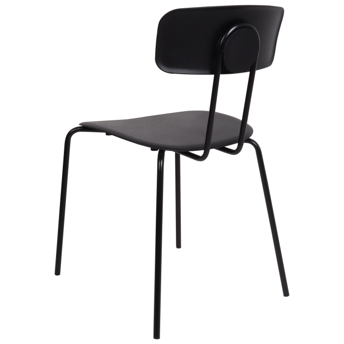 Set de 2 scaune dining SIBLEY Negru [6]