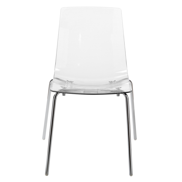 Set of 2 dining chairs SILERTON Transparent [5]