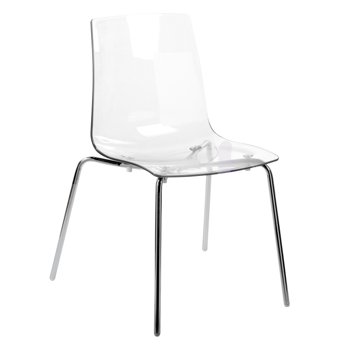Set of 2 dining chairs SILERTON Transparent [4]