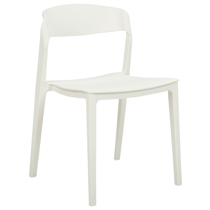 Set of 2 dining chairs SOMERS White [4]