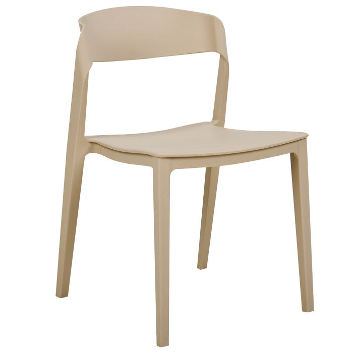 Set of 2 Dining Chairs SOMERS Beige [4]
