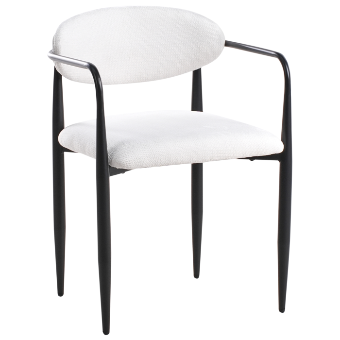 Set of 2 dining chairs TANEVIK Off-white [4]