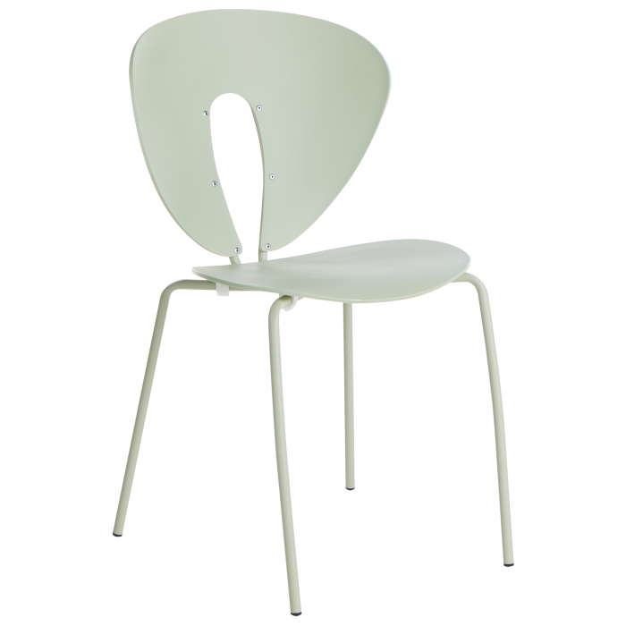 Set of 2 TRACY Dining Stools Light Green [5]