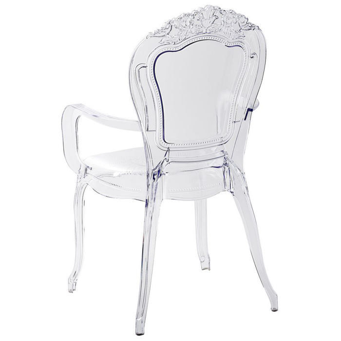 Set of 2 dining chairs VERMONT Transparent [6]