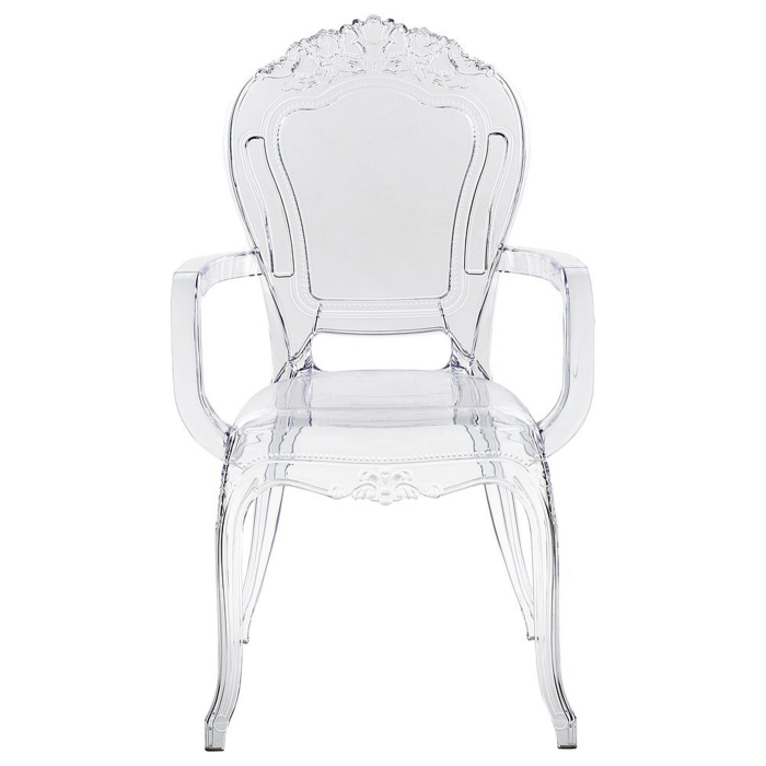 Set of 2 dining chairs VERMONT Transparent [4]