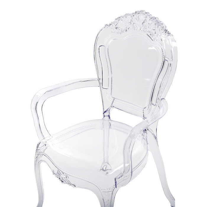 Set of 2 dining chairs VERMONT Transparent [7]