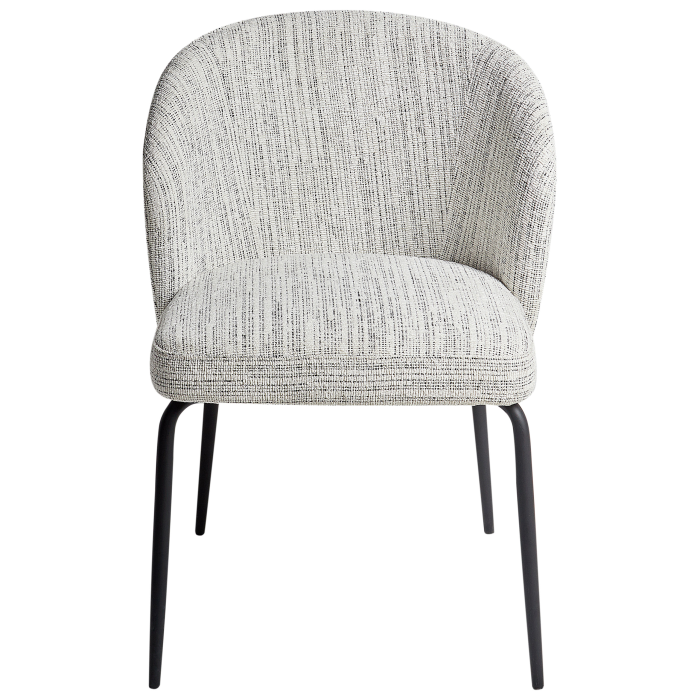 Set of 2 Dining Chairs ZANA White [6]