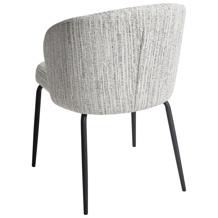 Set of 2 Dining Chairs ZANA White [7]