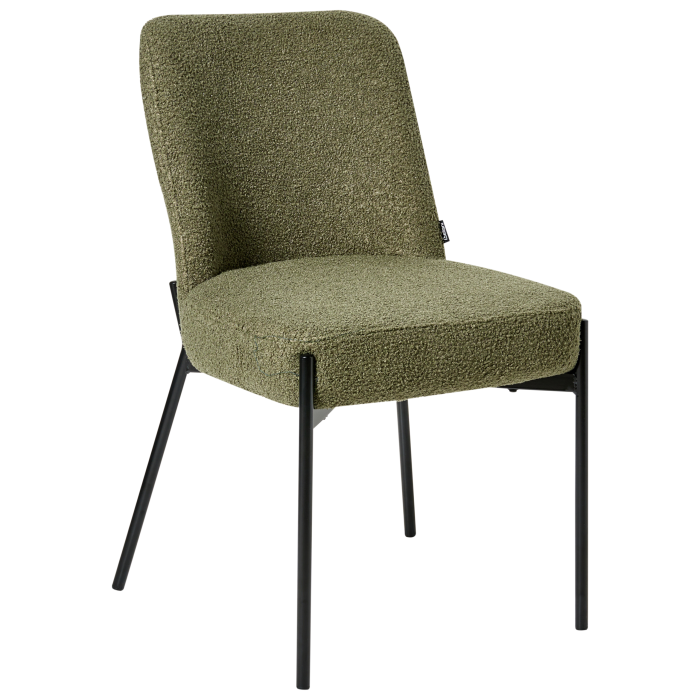 Set de 2 scaune MALIN Boucle Verde închis [5]