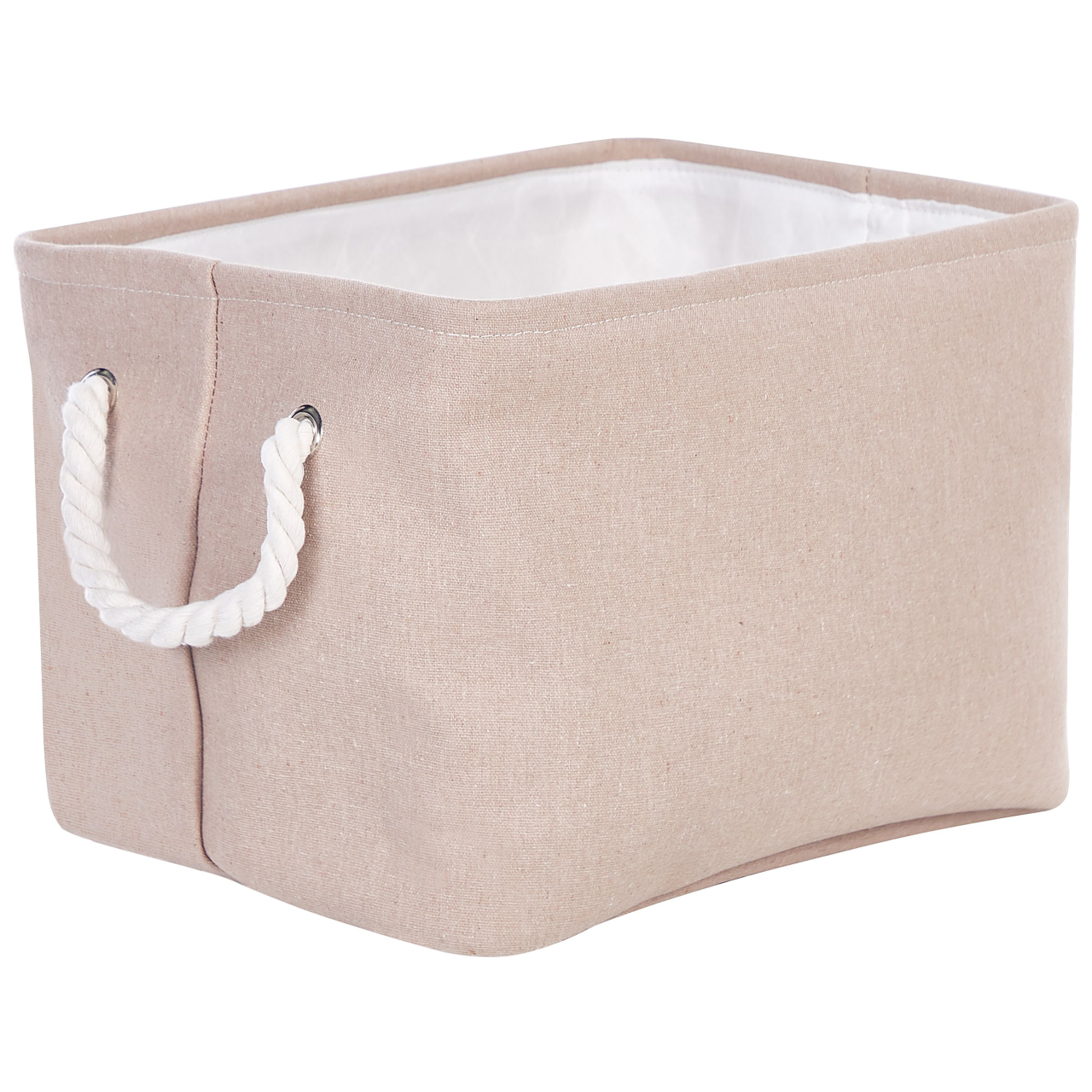 Set de 3 coșuri DARQAB Bumbac Taupe [5]