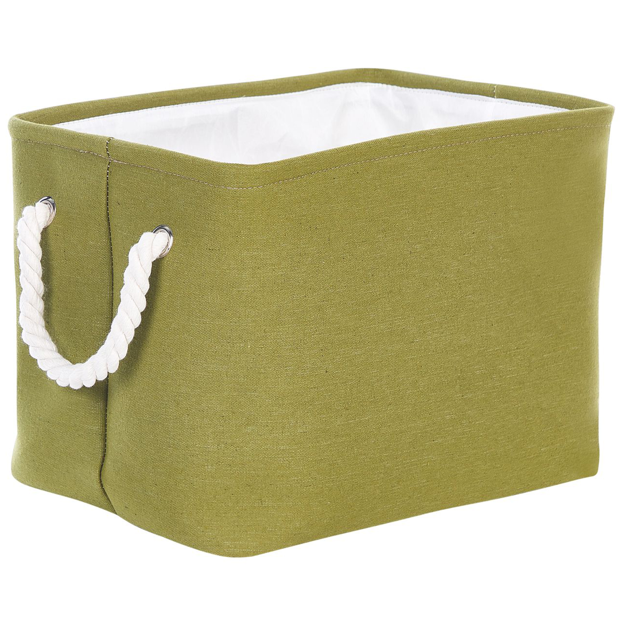 Set of 3 DARQAB baskets Cotton Olive green [6]