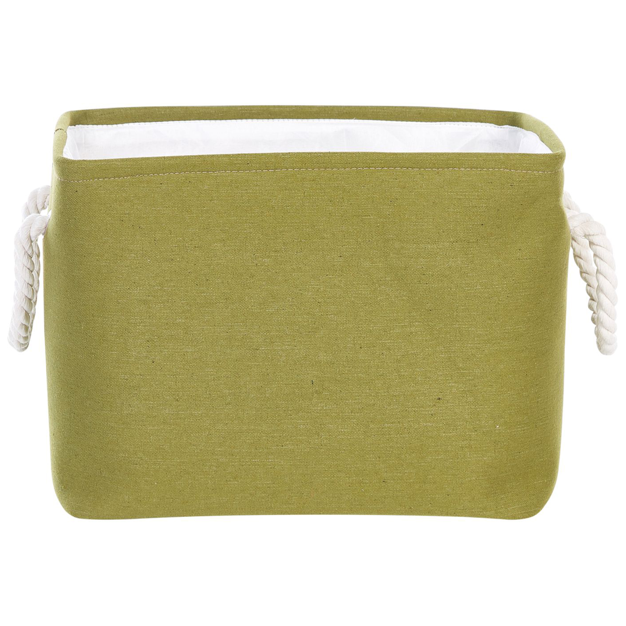 Set of 3 DARQAB baskets Cotton Olive green [5]