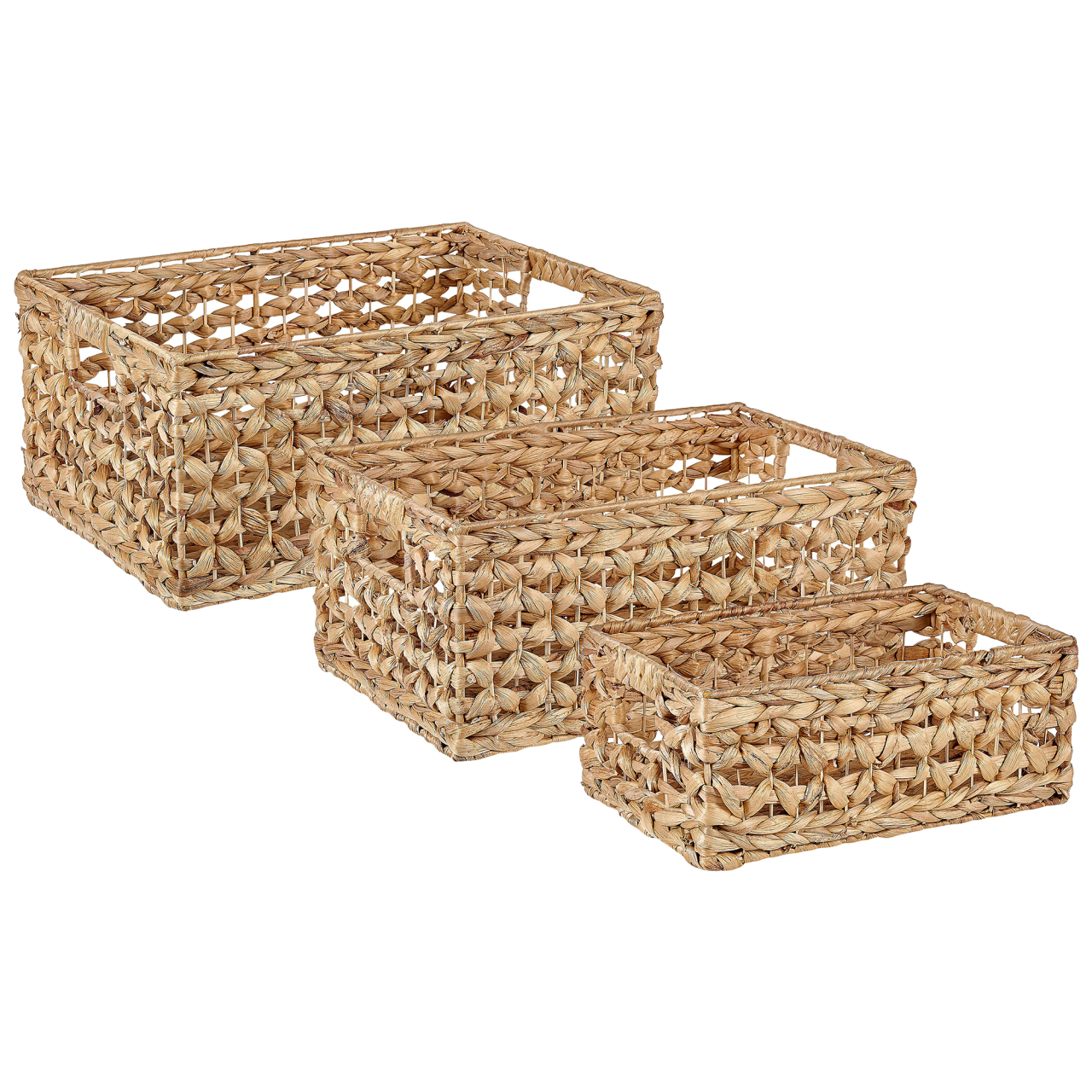 MINNOW 3-piece basket Natural wicker [2]