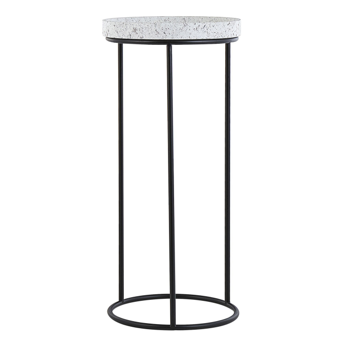 Set of 3 side tables TEXON Black [4]