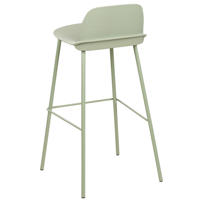 Set de 4 scaune de bar MORA Verde deschis [6]