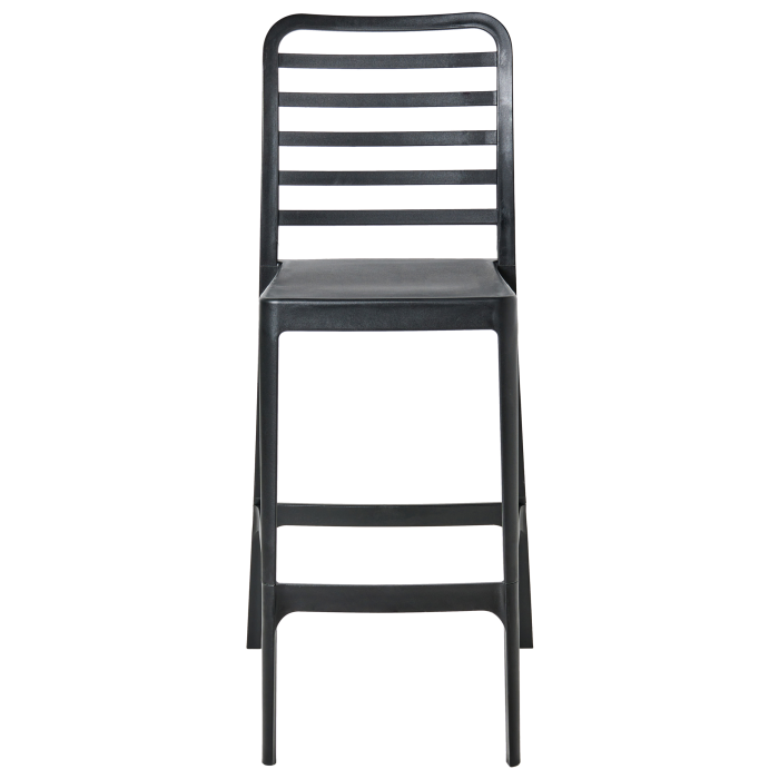 Set de 4 scaune de bar SECEDA Material sintetic 2 în 1 Negru [5]