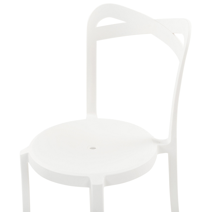 Set of 4 garden chairs CAMOGLI White [7]