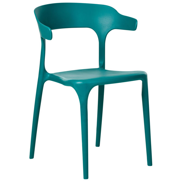 Set de 4 scaune de grădină GUBBIO Albastru verzui [4]