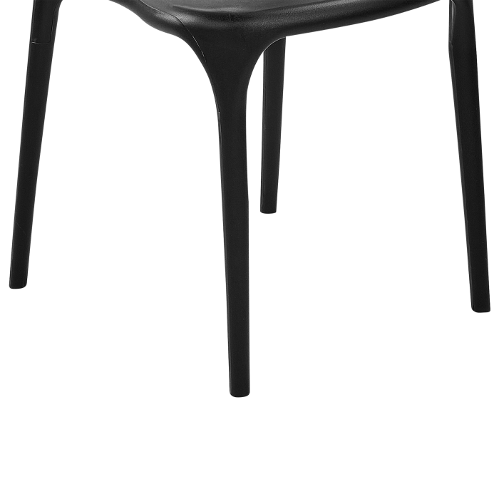 Set de 4 scaune de grădină GUBBIO Negru [7]