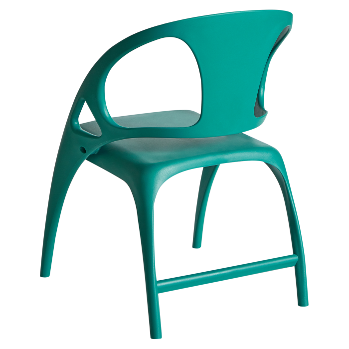 Set de 4 scaune de grădină Pliabil NEMI Albastru verzui [6]