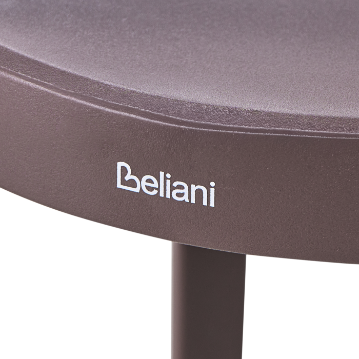 Set of 4 garden chairs VIESTE Brown [9]