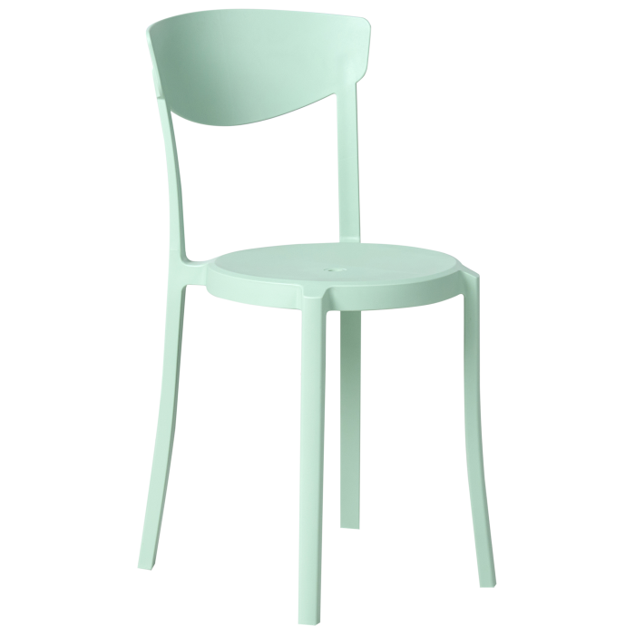 Set of 4 garden chairs VIESTE Mint Green [4]
