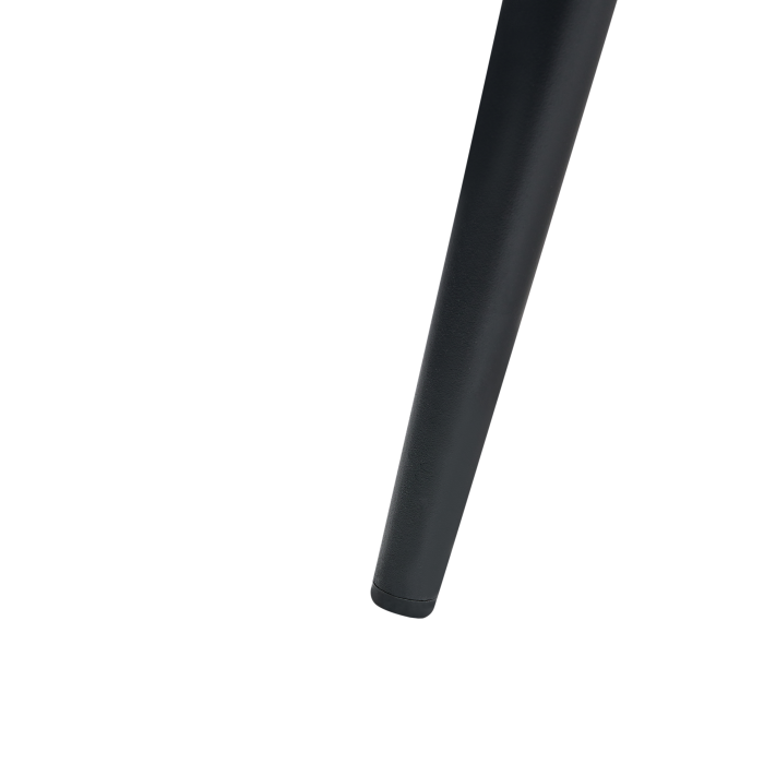 Set de 4 scaune dining ARGYLE Catifea Alb-murdar [8]